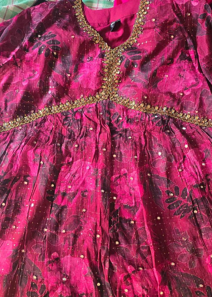 Soch partywear sharara dress