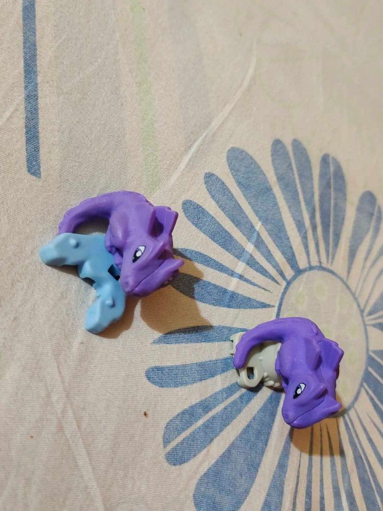 Cute Purple Dragon Figurines