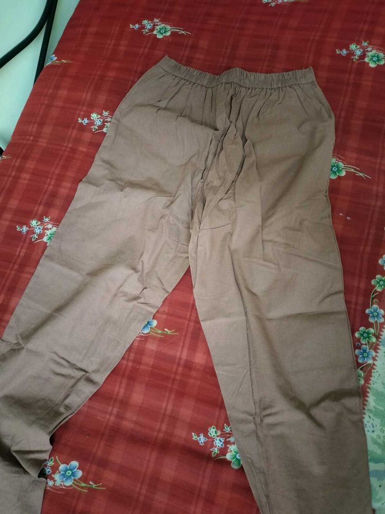 Comfortable Brown Palazzo Pants