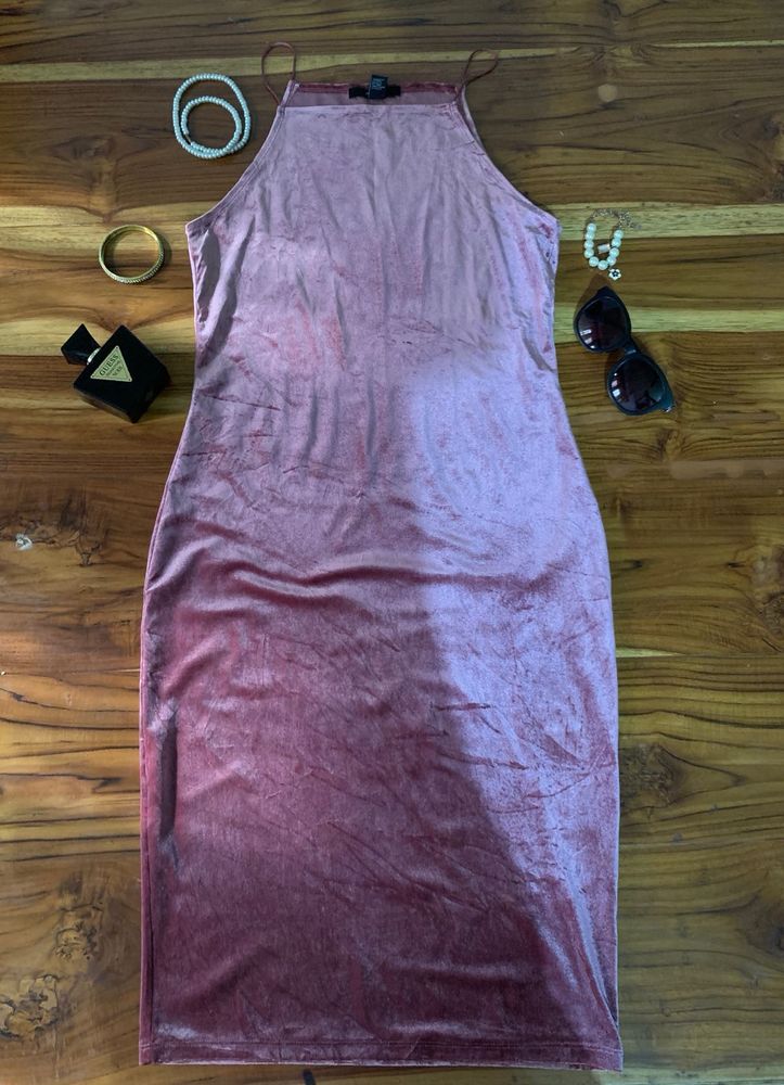 Velvet Bodycon Dress