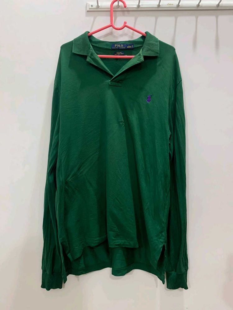 Polo Ralph Lauren Men's Green Long Sleeve