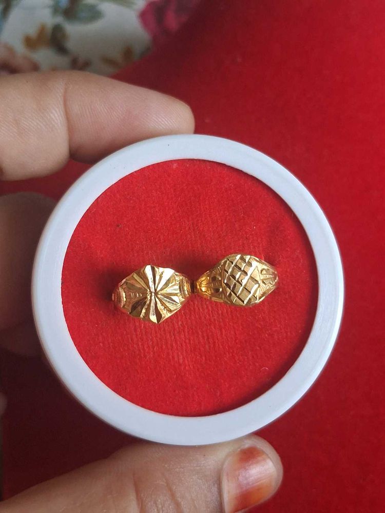 Gold  kids Rings (Pair)