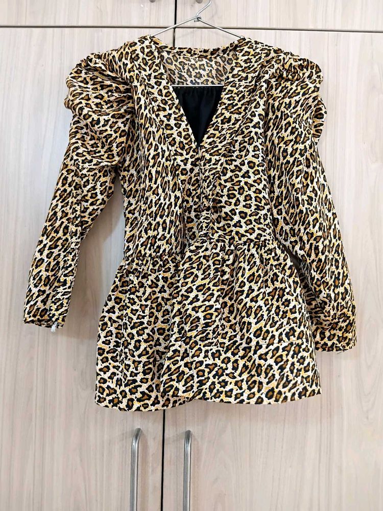 Leopard Print Top(NEW)