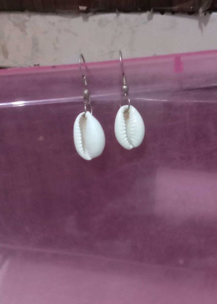 Seashell Dangle Earrings - Beach Vibes