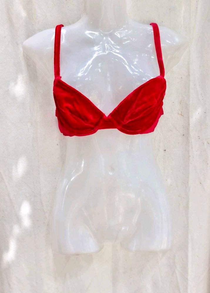 I. Red Velvet Bra
