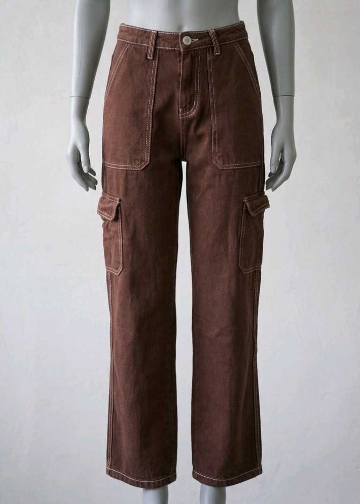 Brown Cargo Pants
