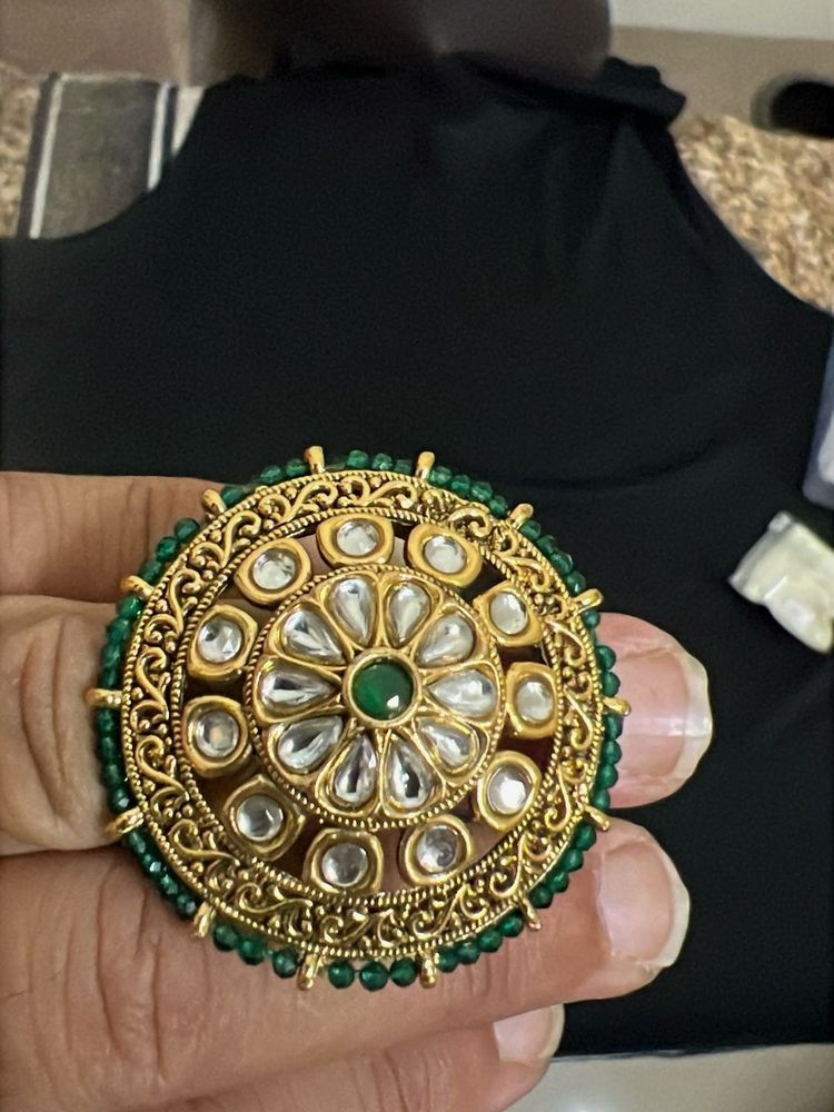 Exquisite Kundan Ring