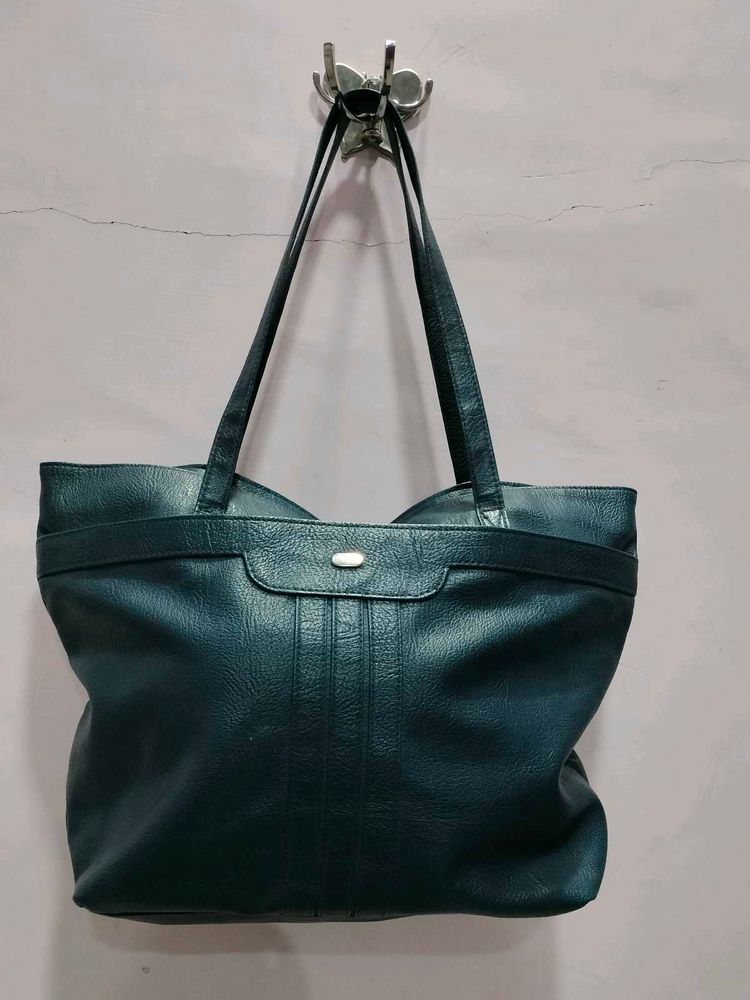 Stylish Dark Teal Tote Bag