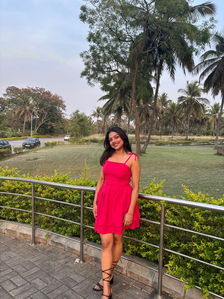 Vibrant Pink Mini Dress small size
