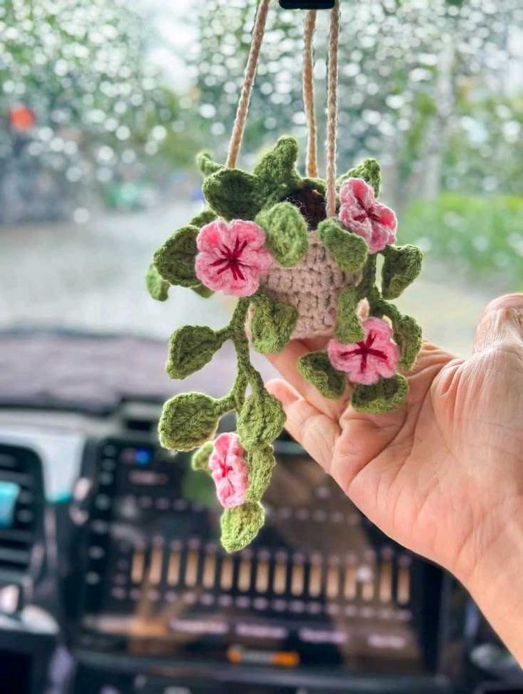 ⋆࿔🌸*:･Crochet Plant Decor⋆࿔🌸*:･