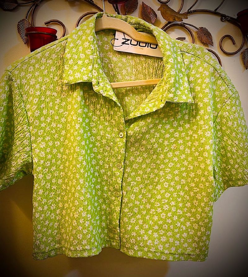 Beautiful Zudio Lime Green Shirt