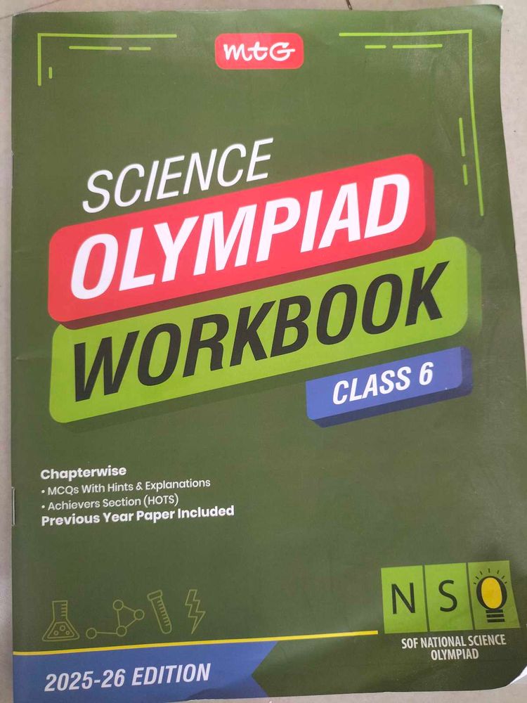 Science Olympiad Workbook Class 6