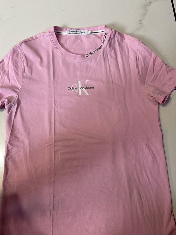 Calvin Klein Jeans Pink Tee