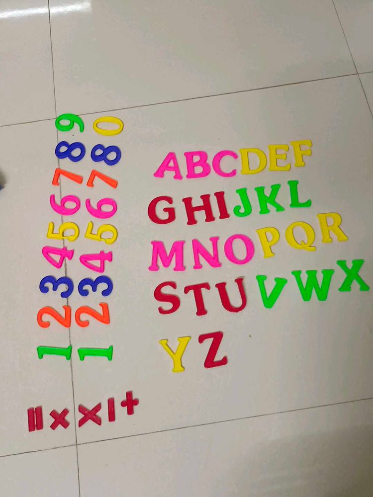 Alphabet &amp; Numbers