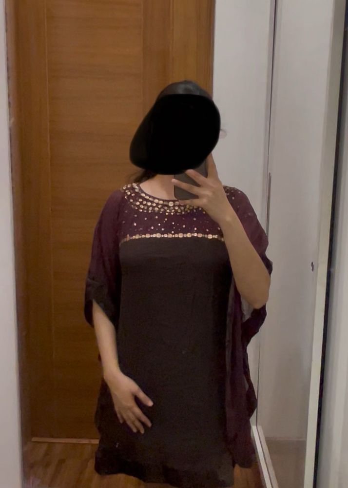 SATYA PAUL (medium) kaftan with Embellishments