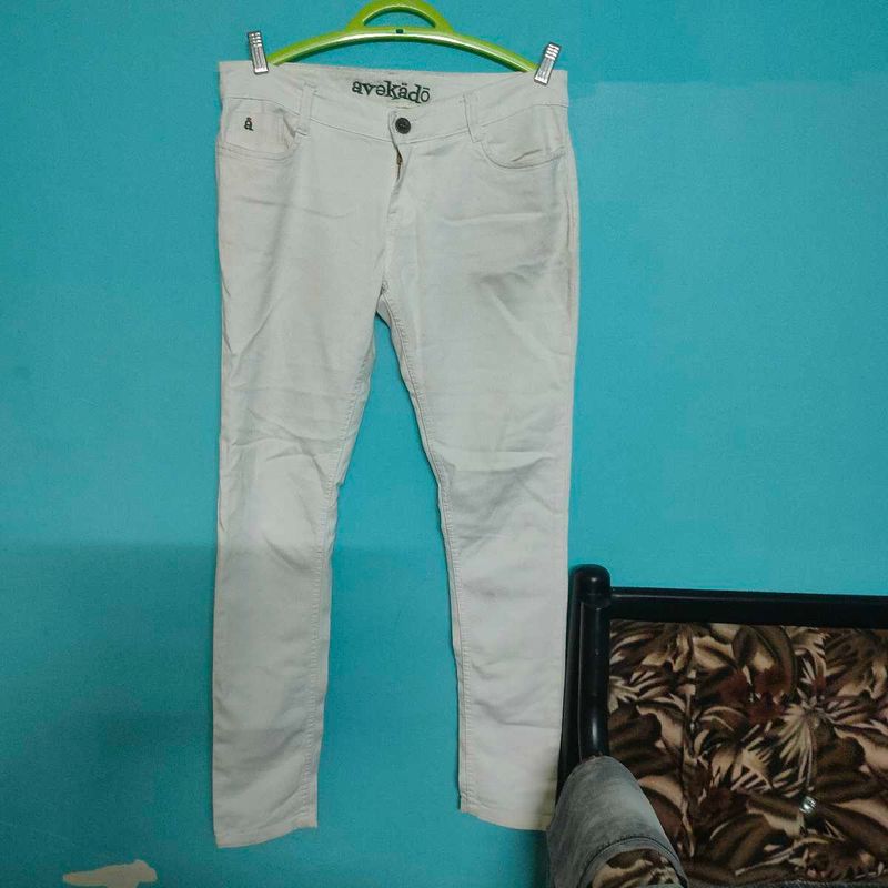 White Cream Colored Pants