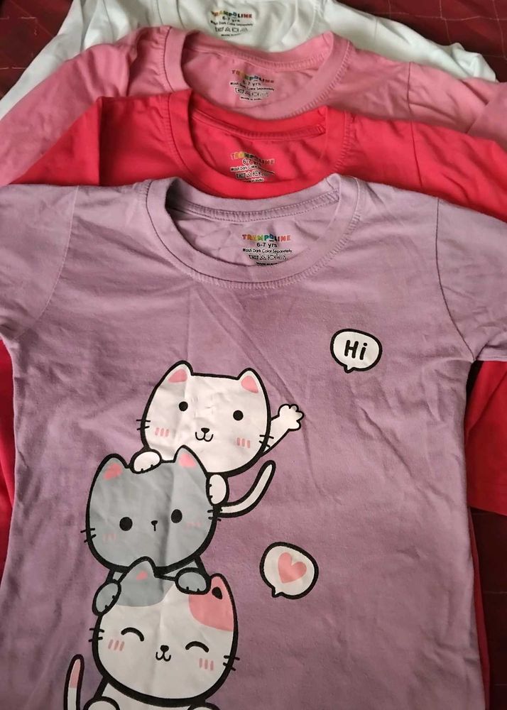 Bundle of 6  Tops for girls