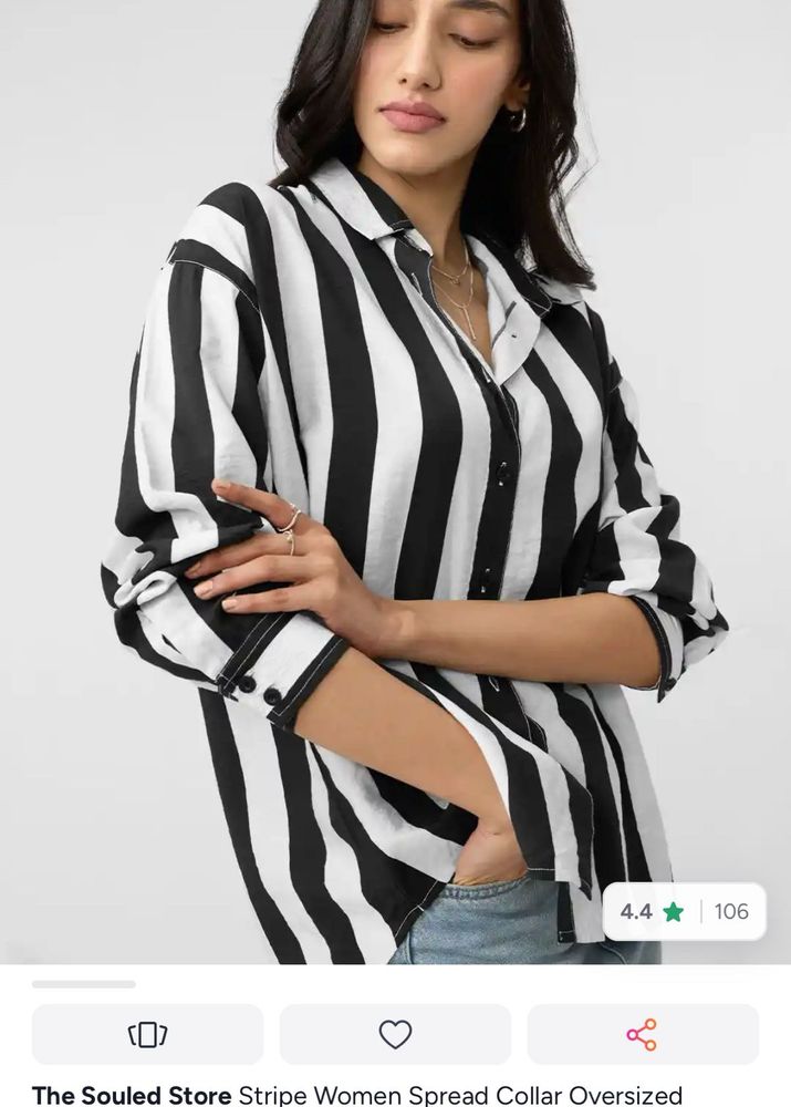 Classic Striped Button-Up Shirt