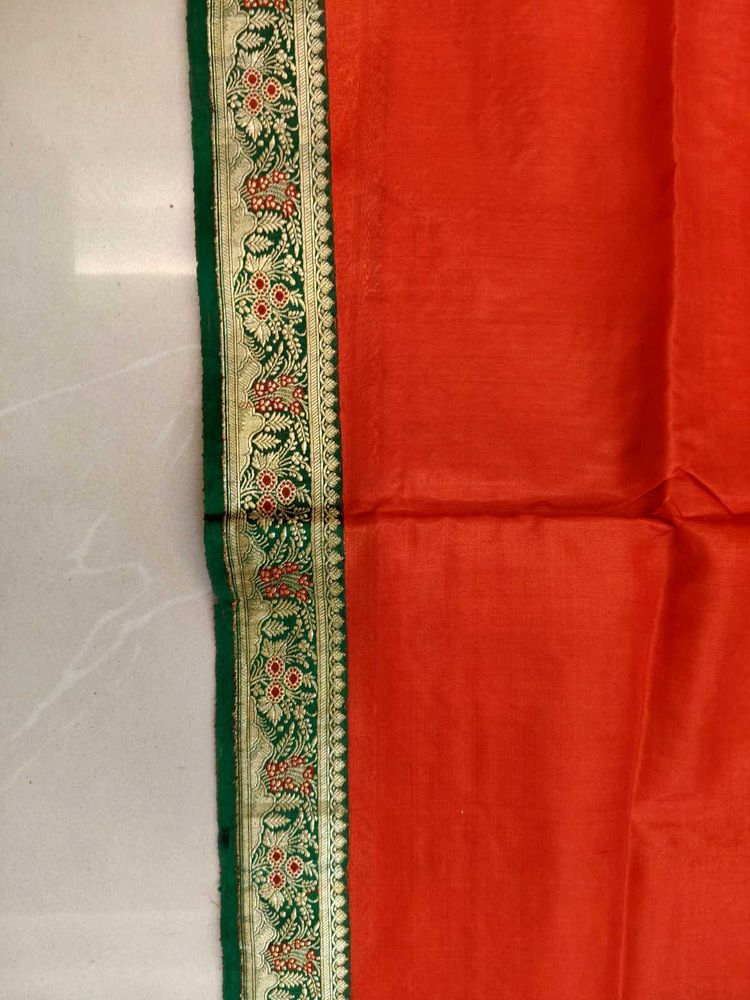 Silk Brand New Saree With Blouse And Petticoat
