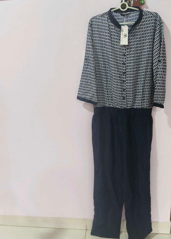 Chic Printed Jumpsuit