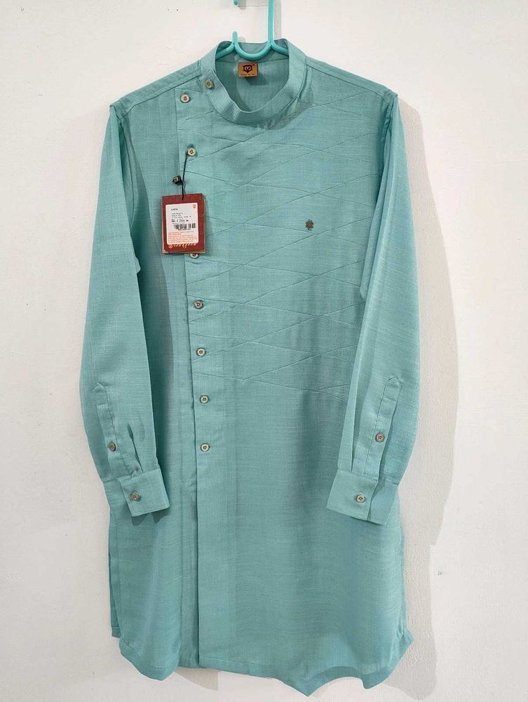 Men's Teal Kurta