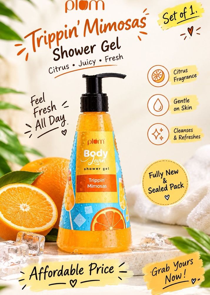 Plum Body Lovin' Trippin' Mimosas Shower Gel