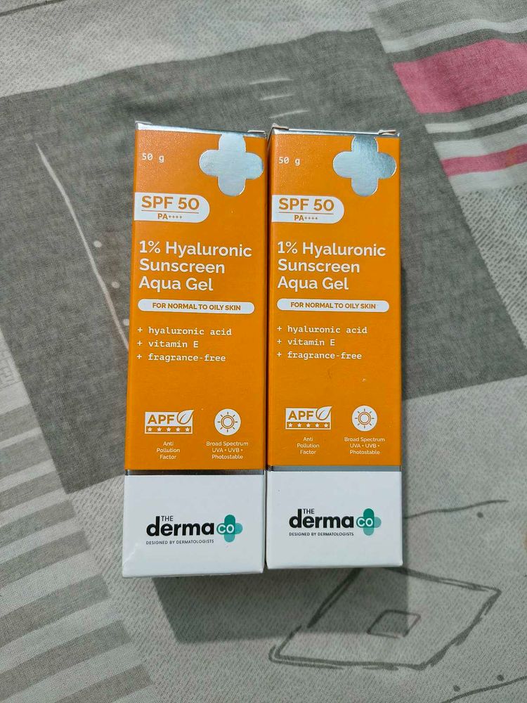 1 Piece The derma Co aqua gel sunscreen