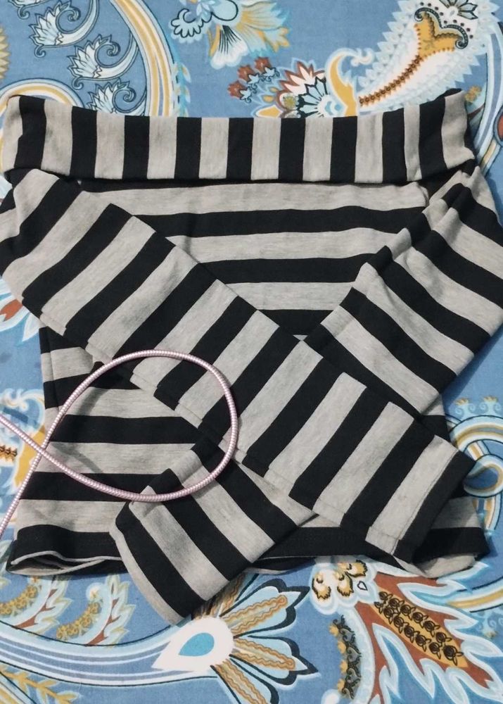 Striped Long Sleeve Top