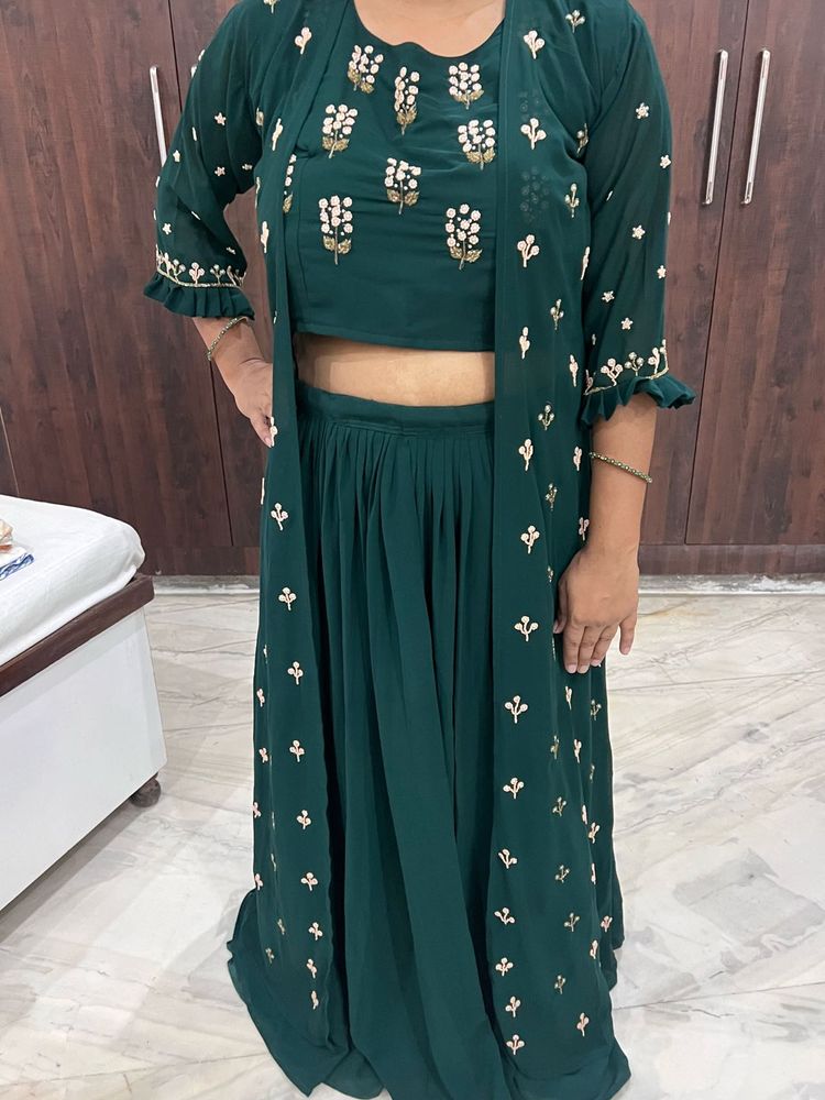 Elegant Embellished Lehenga Choli Set