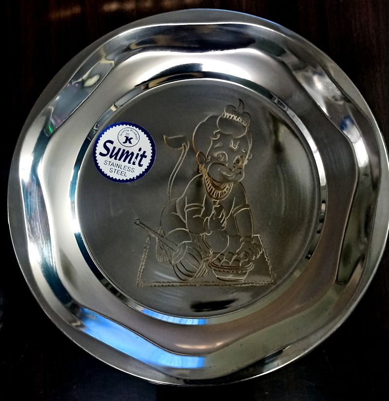 Bajrang Bali Printed Plate