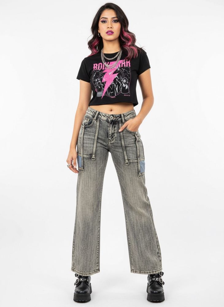Jeans Rockstar Barbie Look