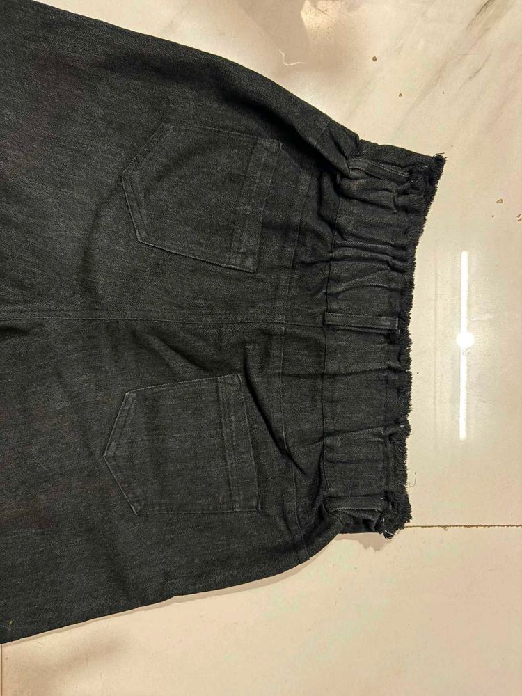 charcoal Denim Pants