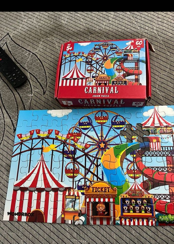 Wonderbox Carnival Jigsaw Puzzle - 60 pcs