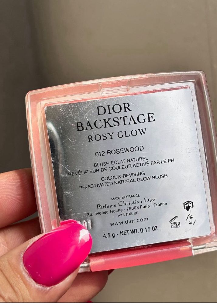 Dior Backstage Rosy Glow Blush