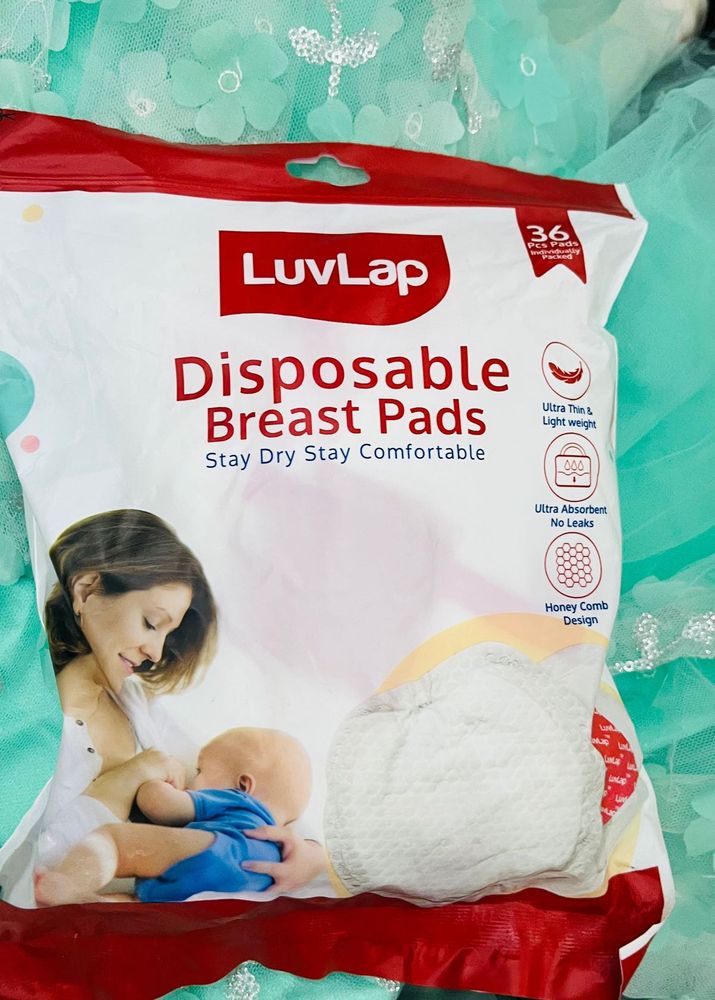 LuvLap Disposable Breast Pads fits to any size