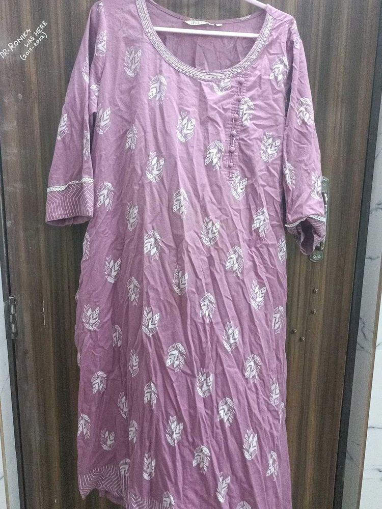 floral formal kurti set