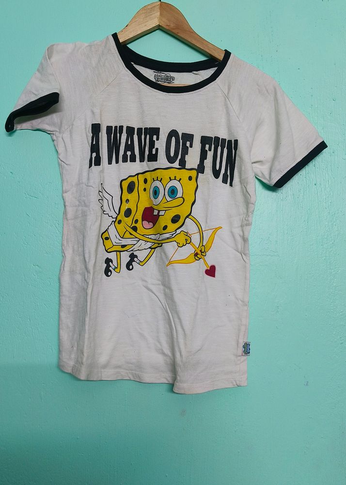 combo (sponge Bob  &amp; designer shirt)