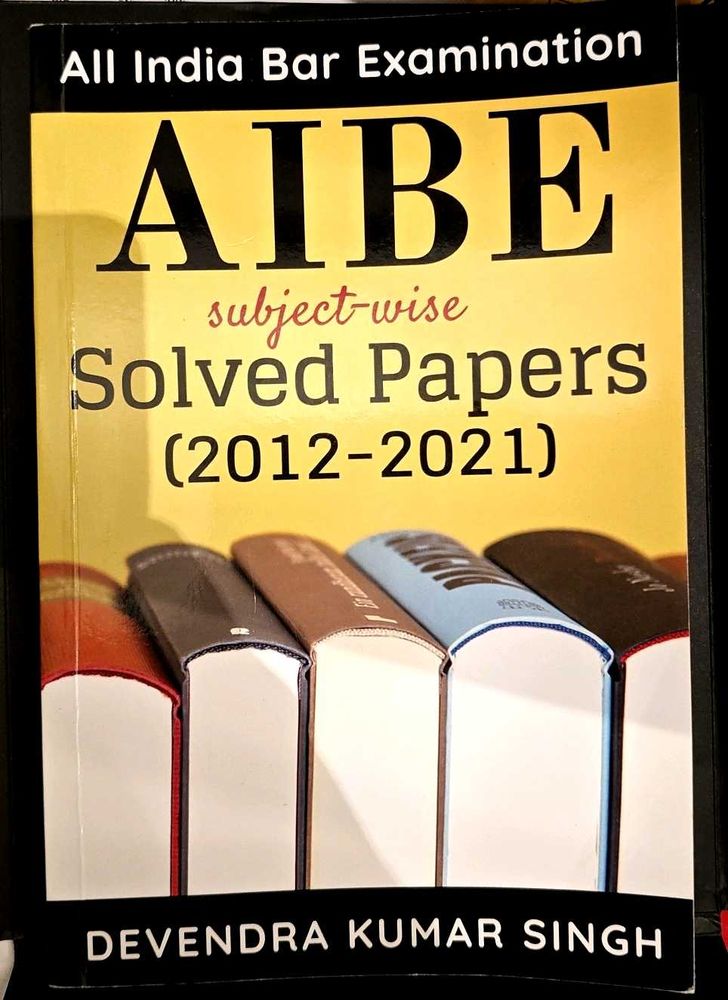 AIBE Subject-wise Solved Papers 2012-2021
