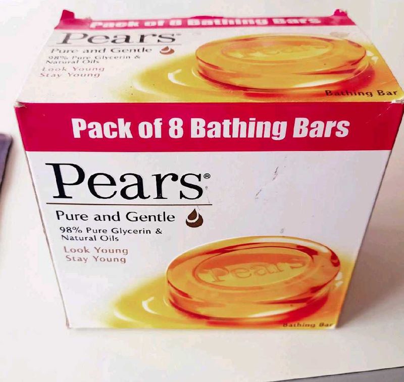 Pears Bathing Bars - Pack of 8
