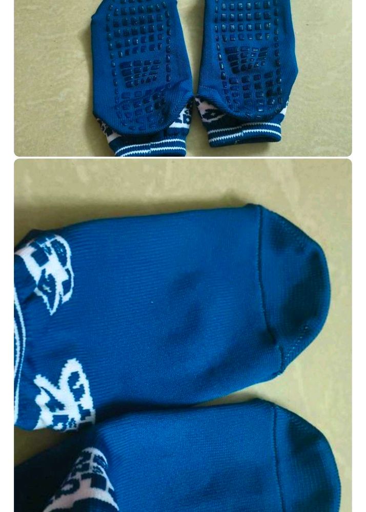 Blue Kids mall Socks