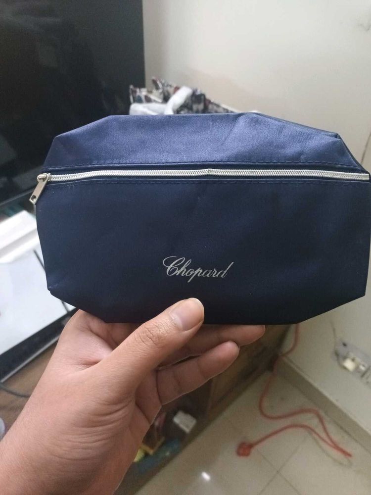 Chopard Navy Blue Pouch