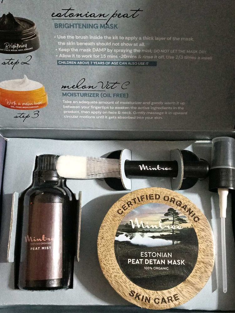 Mintree Estonian Peat Skincare Kit