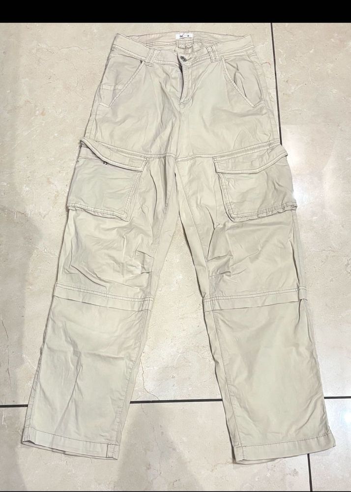 Light Beige Cargo Pants