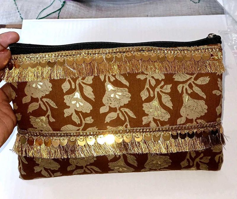 party wear Embellished Ethnic Clutch Bag