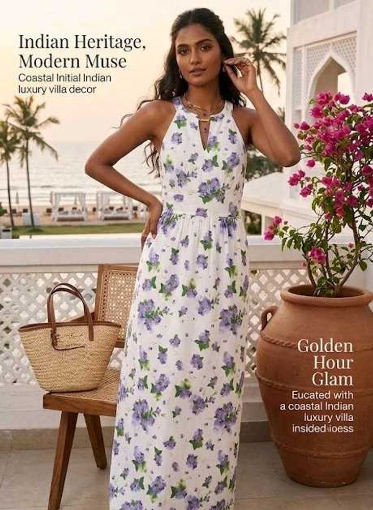Mast &amp; Harbour White Maxi Dress