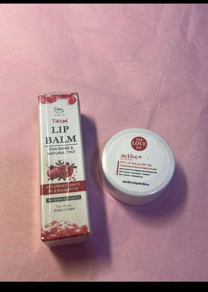 Lip Balm Duo( Sealed): TNW + Love co