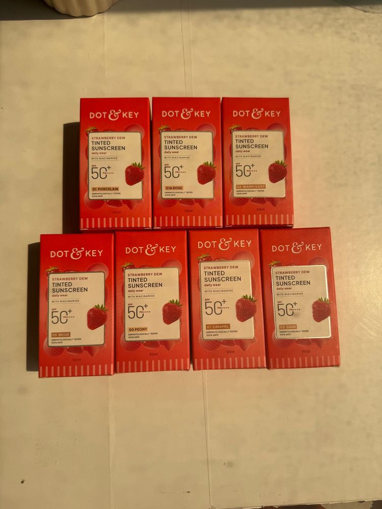Dotandkey tinted sunscreen 🧴