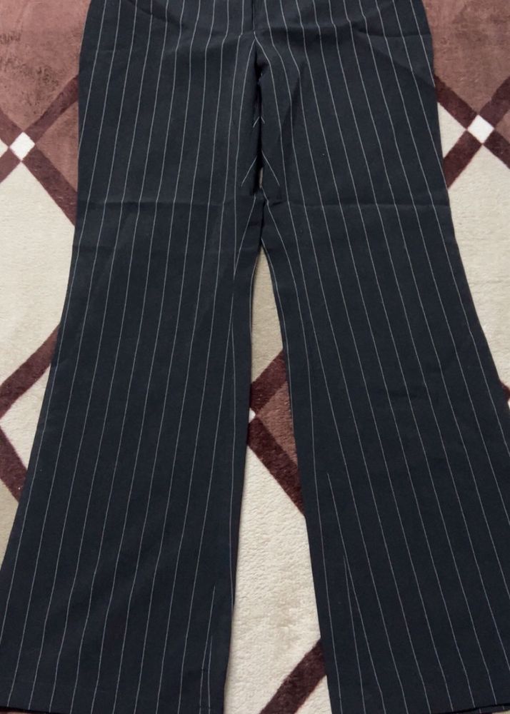 Pinstripe Flare Pants