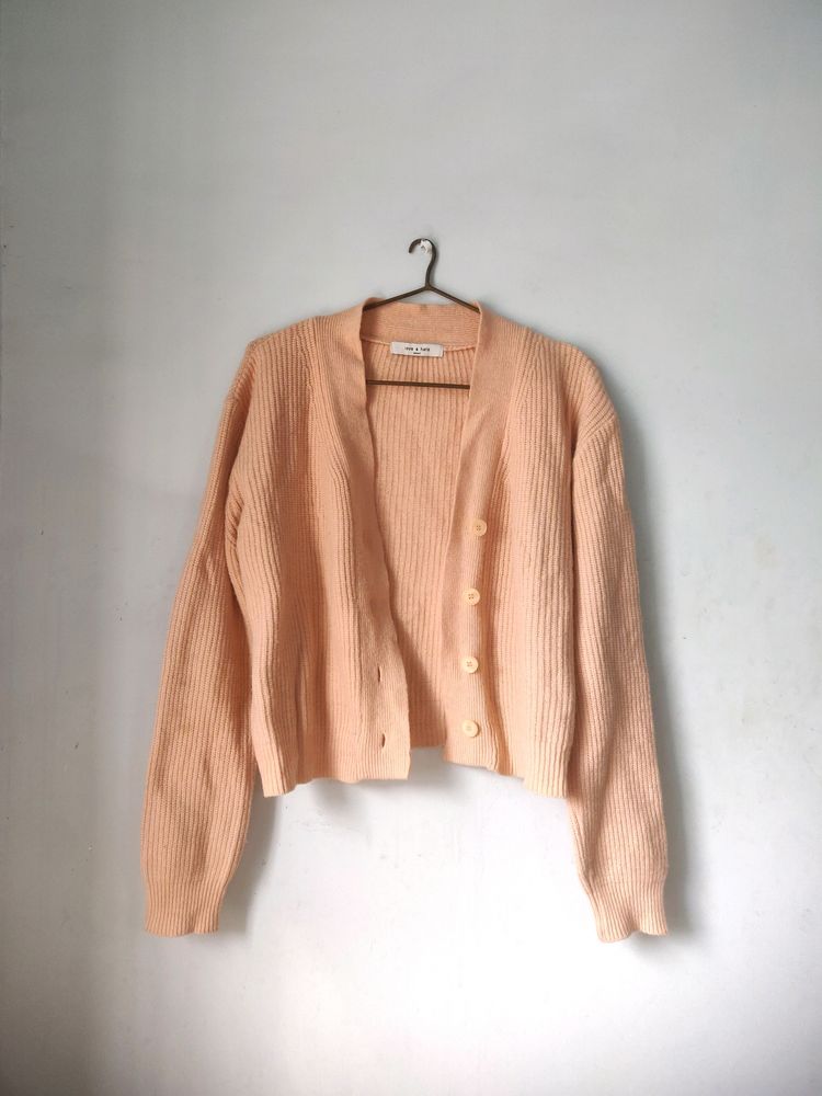 Peach Cardigan 🌸