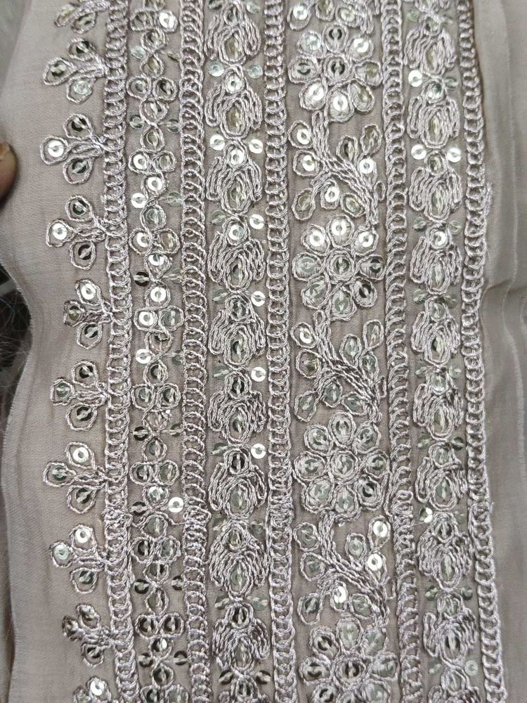 Embroidered &amp; Sequined Ethnic lace
